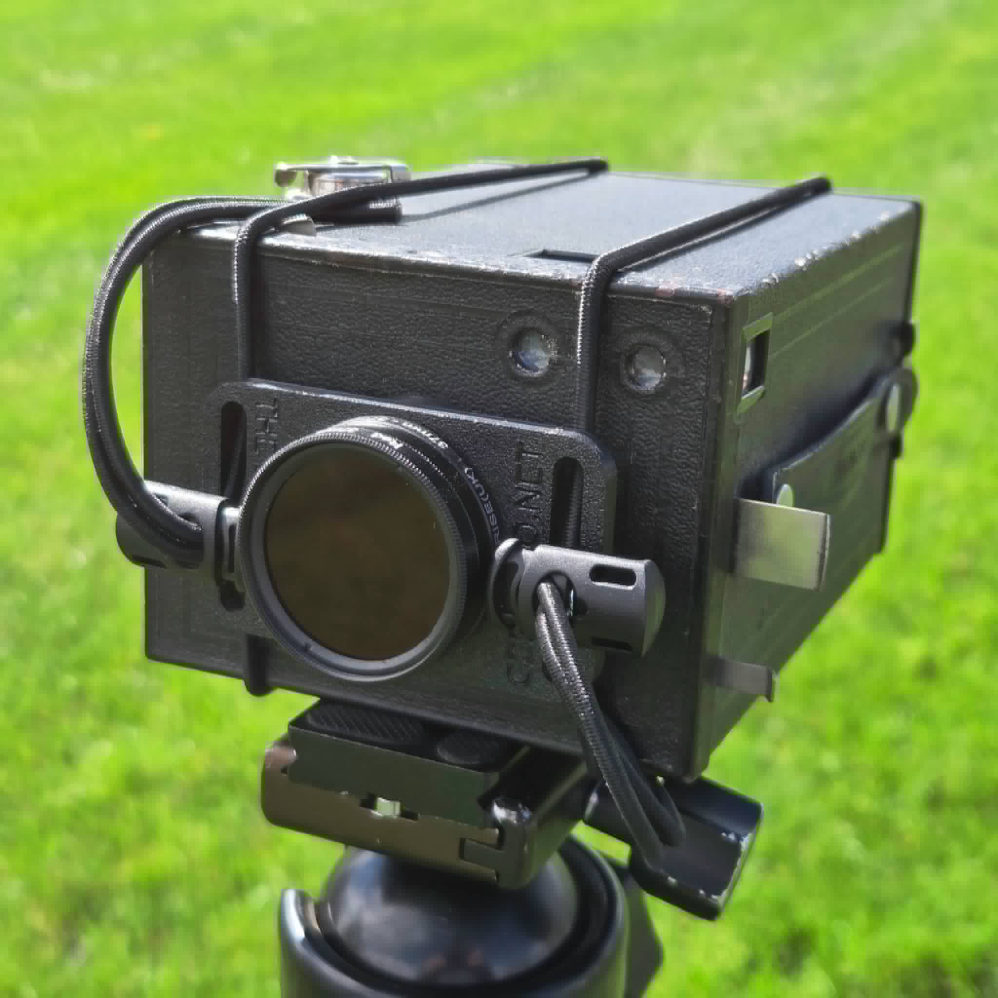 Kodak No. 2 Brownie Model F with BoxFilter and BoxTopper
